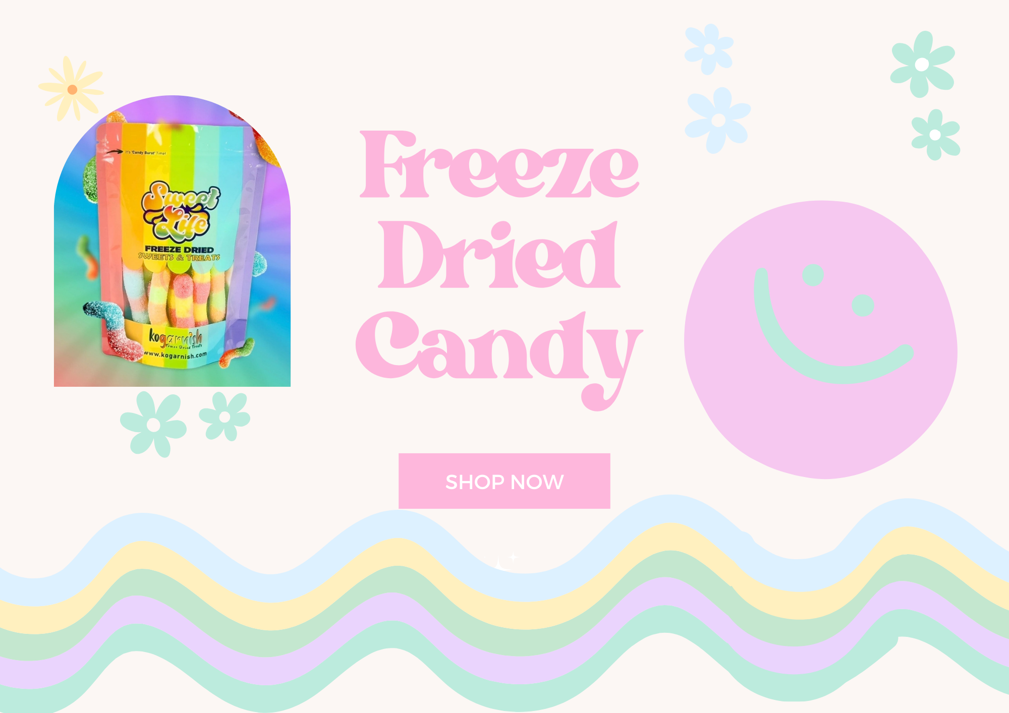 Big banner Freeze Dried Candy